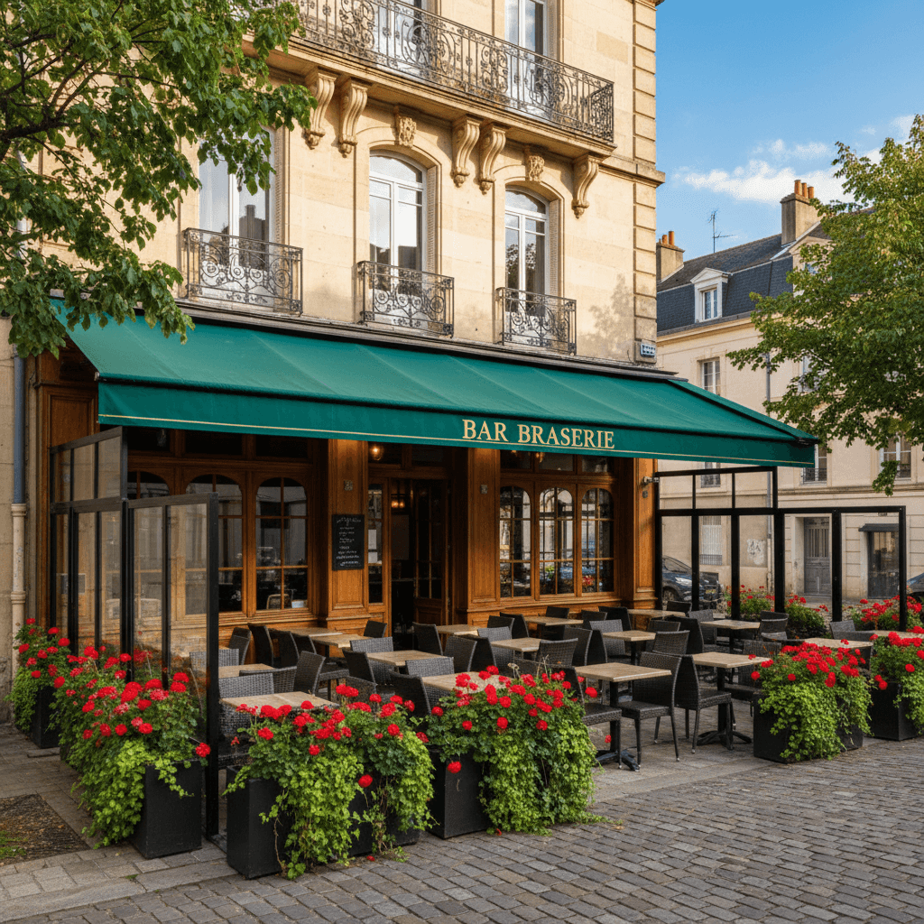 Bar-brasserie 300m² à Clermont Ferrand : terrasse - licence IV - Image 1