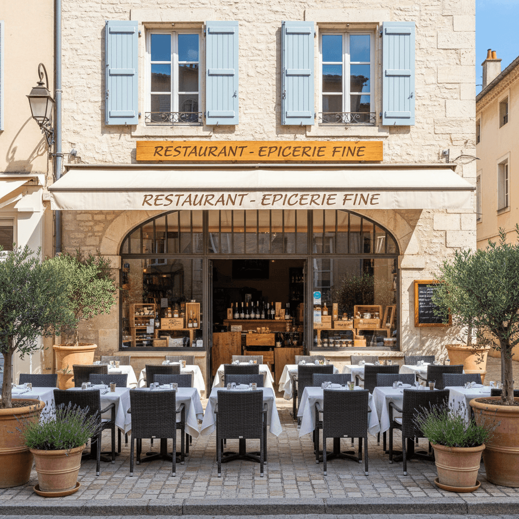 Restaurant 250m² à Aix-En-Provence : terrasse - licence IV
