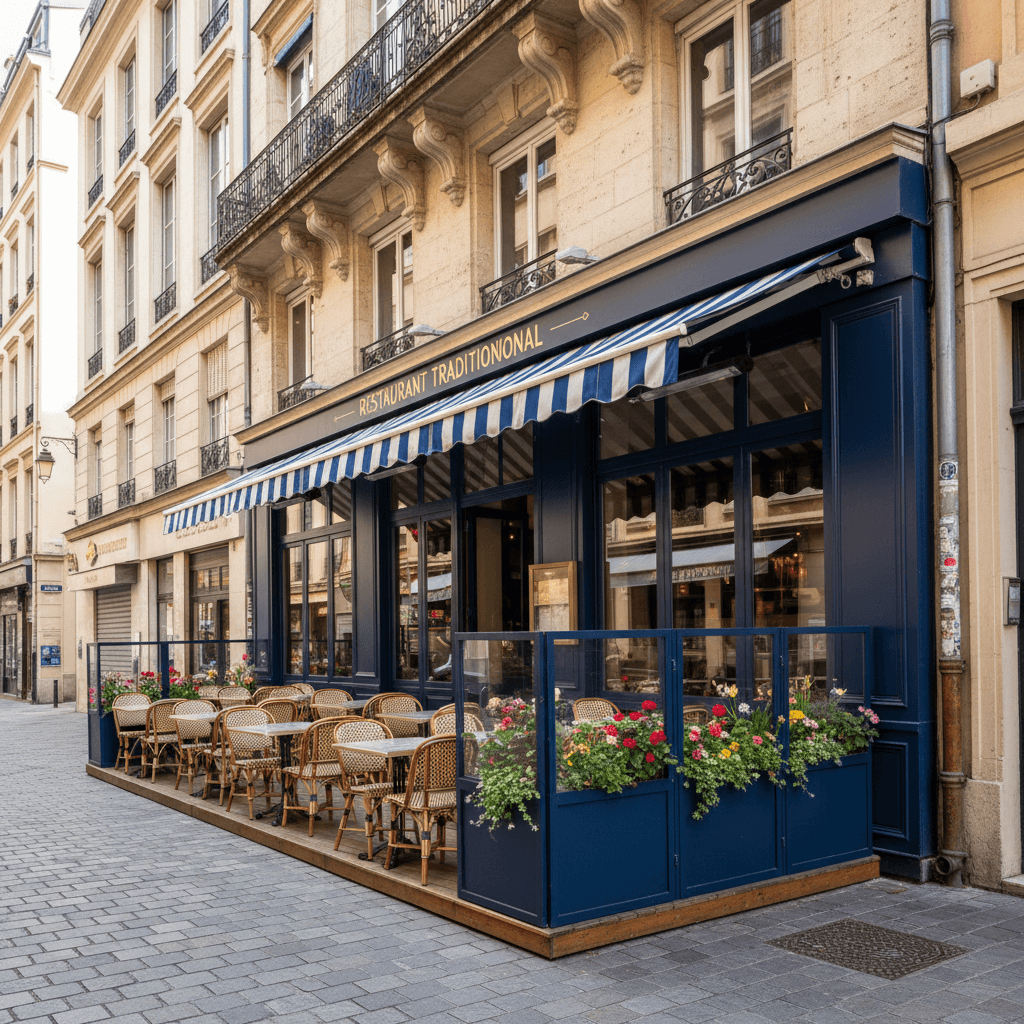 Restaurant 153m² à Lyon : extraction - cuisine équipée - Image 1