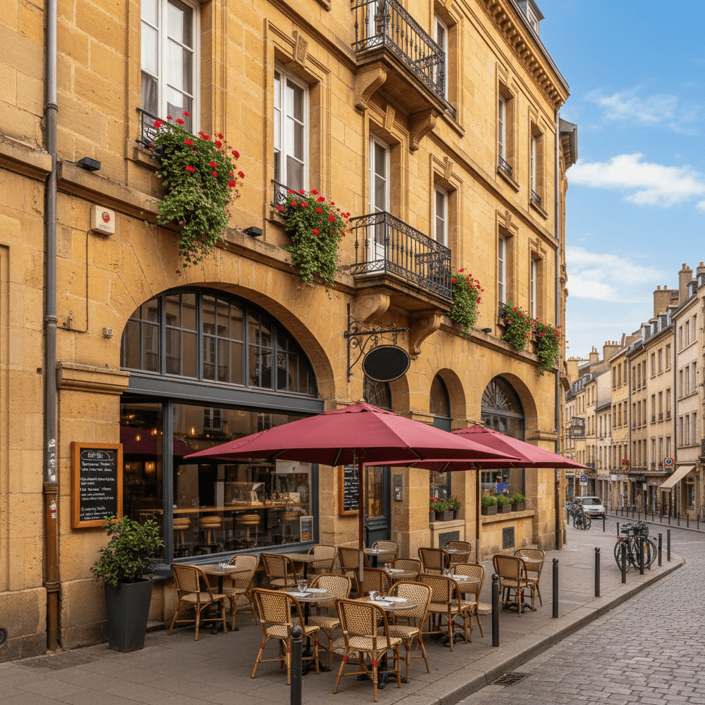 Restaurant 130m² à Metz : licence IV - cuisine équipée - Image 1
