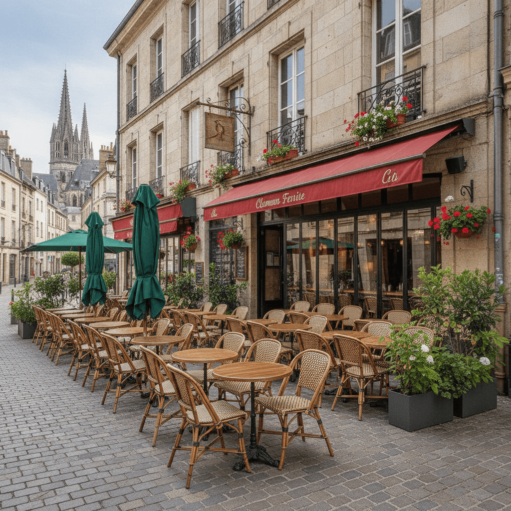 Restaurant 130m² à Clermont-Ferrand : terrasse - licence IV