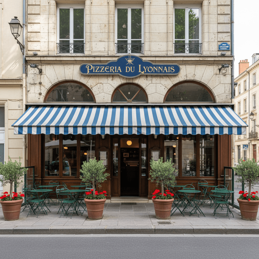 Restaurant 170m² à Villeurbanne : terrasse - licence IV - Image 1