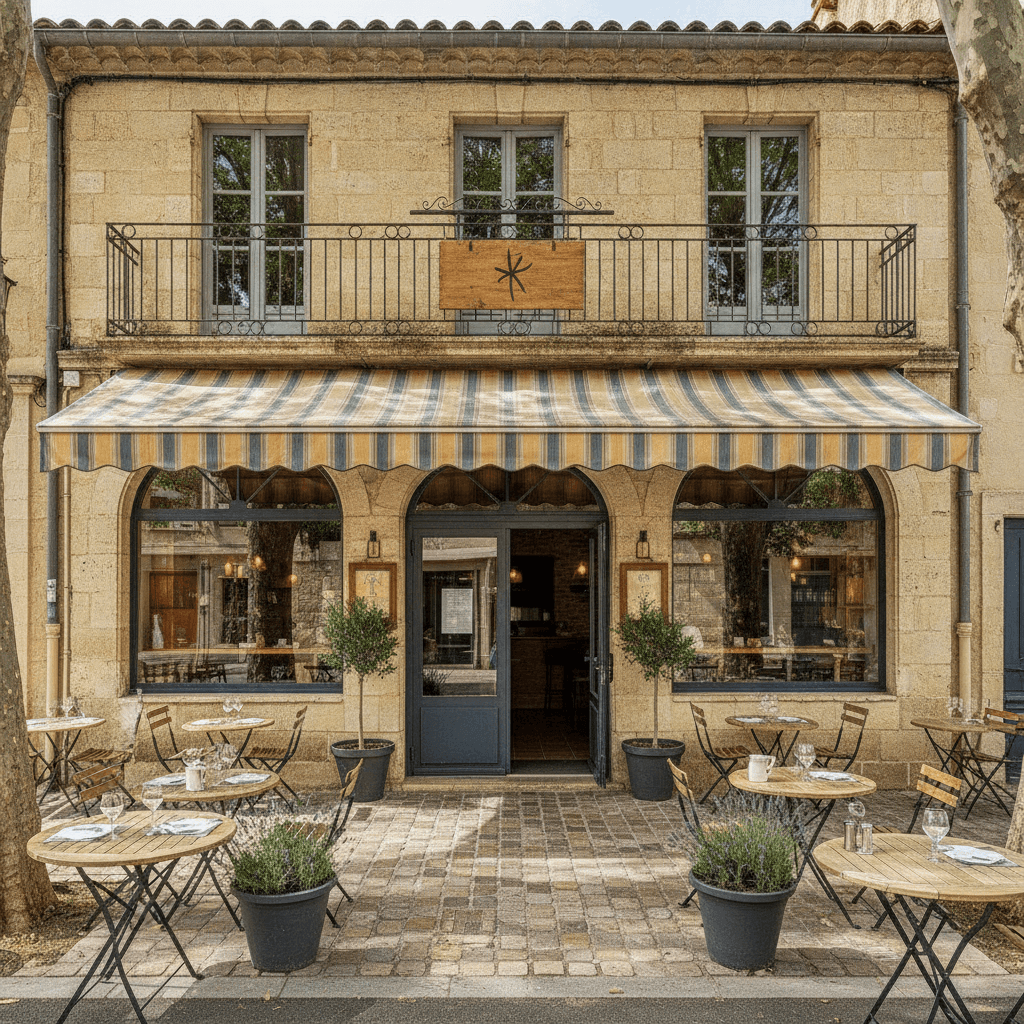 Restaurant 400m² à Pézenas : terrasse - licence IV - Image 1