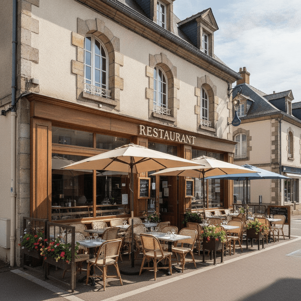 Restaurant 300m² à Saint-Just-Saint-Rambert : terrasse - licence IV - Image 1