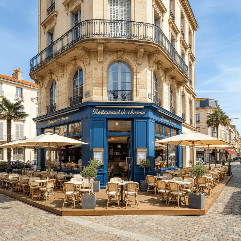 Restaurant à Toulon : terrasse - licence IV - Image 1