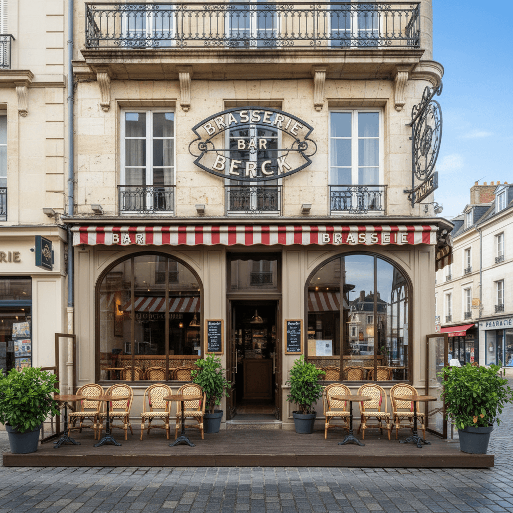 Bar-brasserie 150m² à Berck : terrasse - licence IV - Image 1
