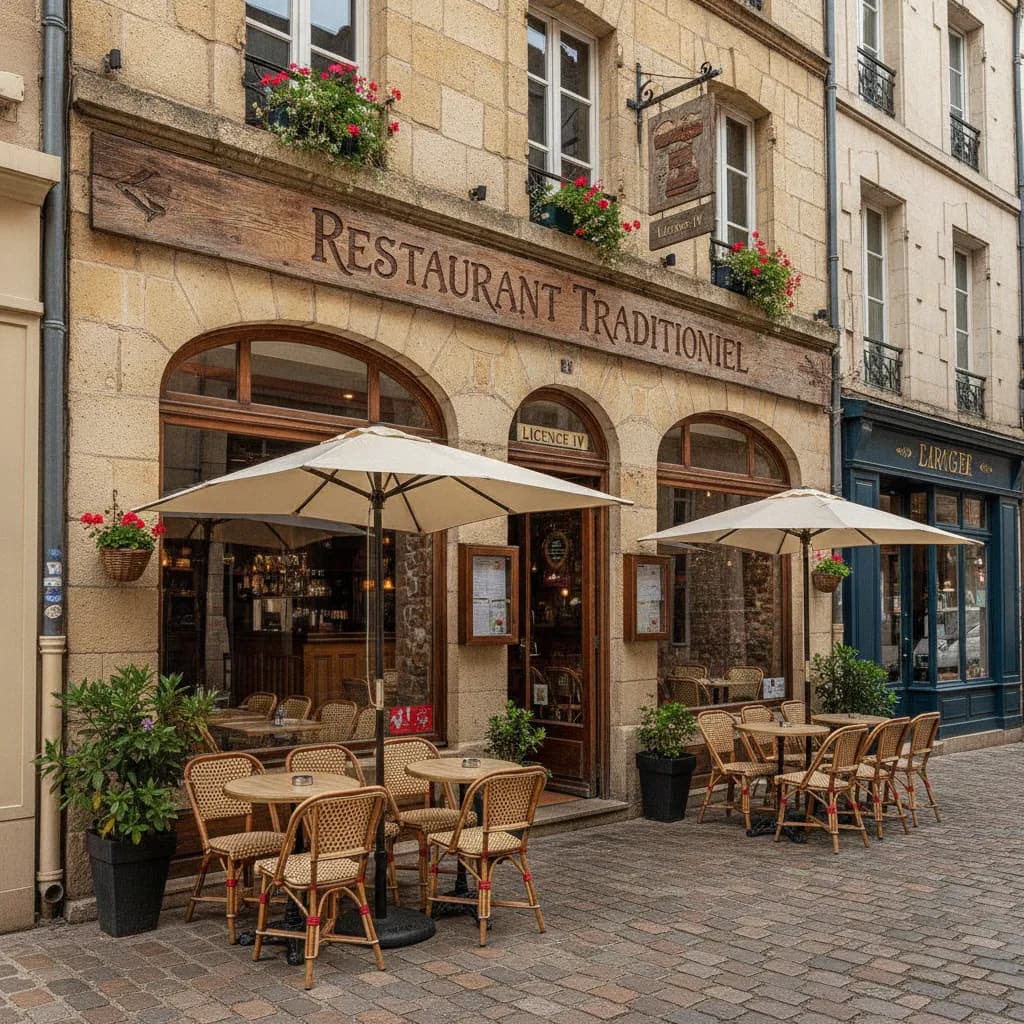 Restaurant 150m² à Angers : terrasse - licence IV - Image 1