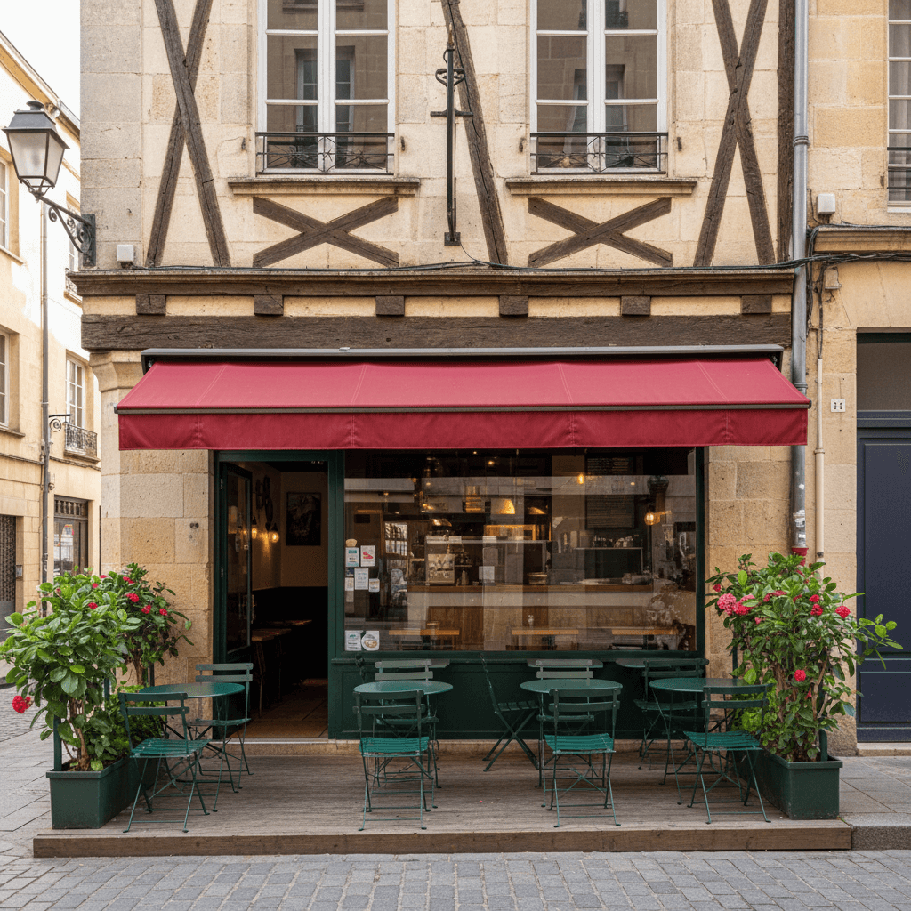 Fast-food 20m² à Bordeaux : extraction - cave/réserve - Image 1