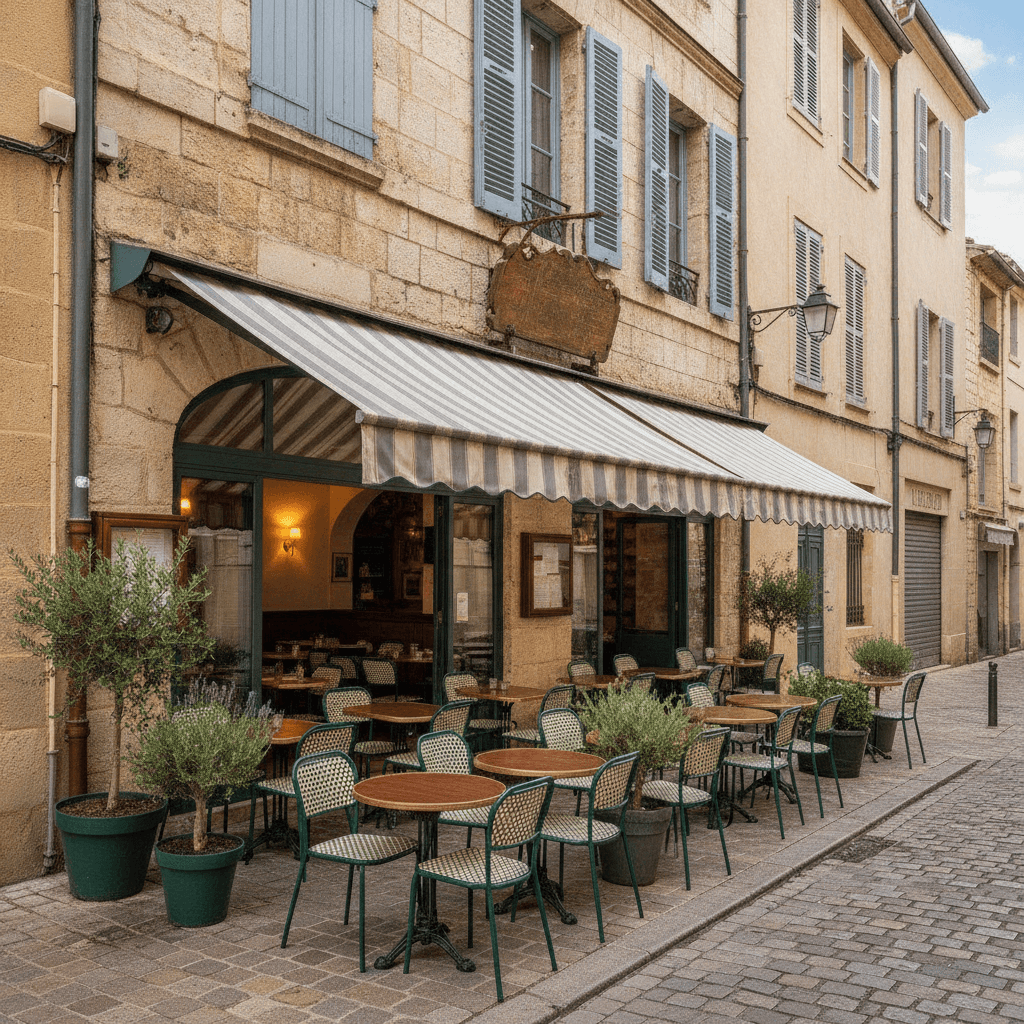 Restaurant 80m² à Montpellier : terrasse