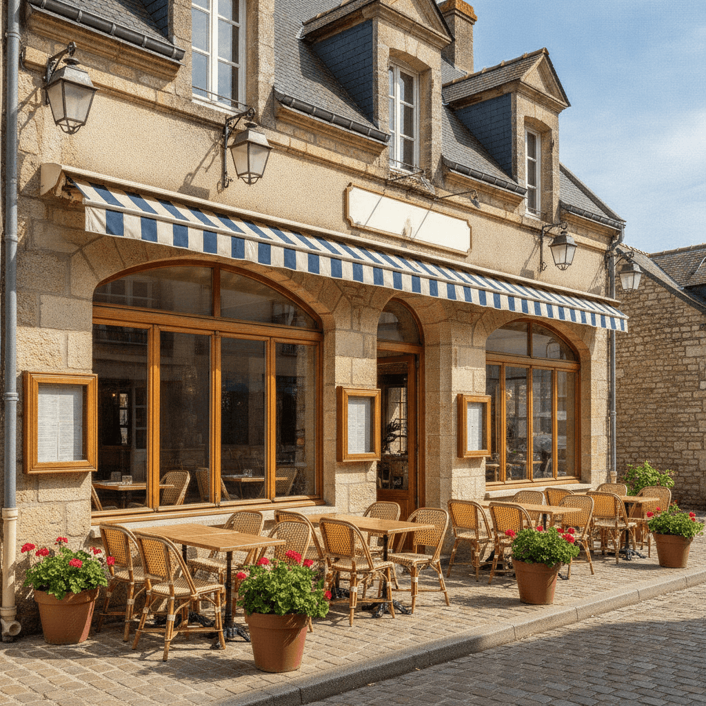 Restaurant 170m² à Granville : terrasse - licence IV - Image 1