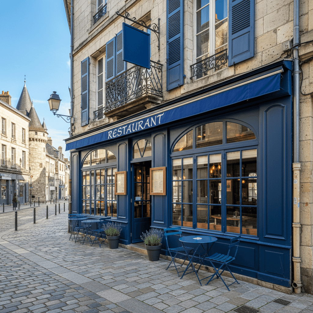 Restaurant 102m² à Nantes : terrasse - licence IV