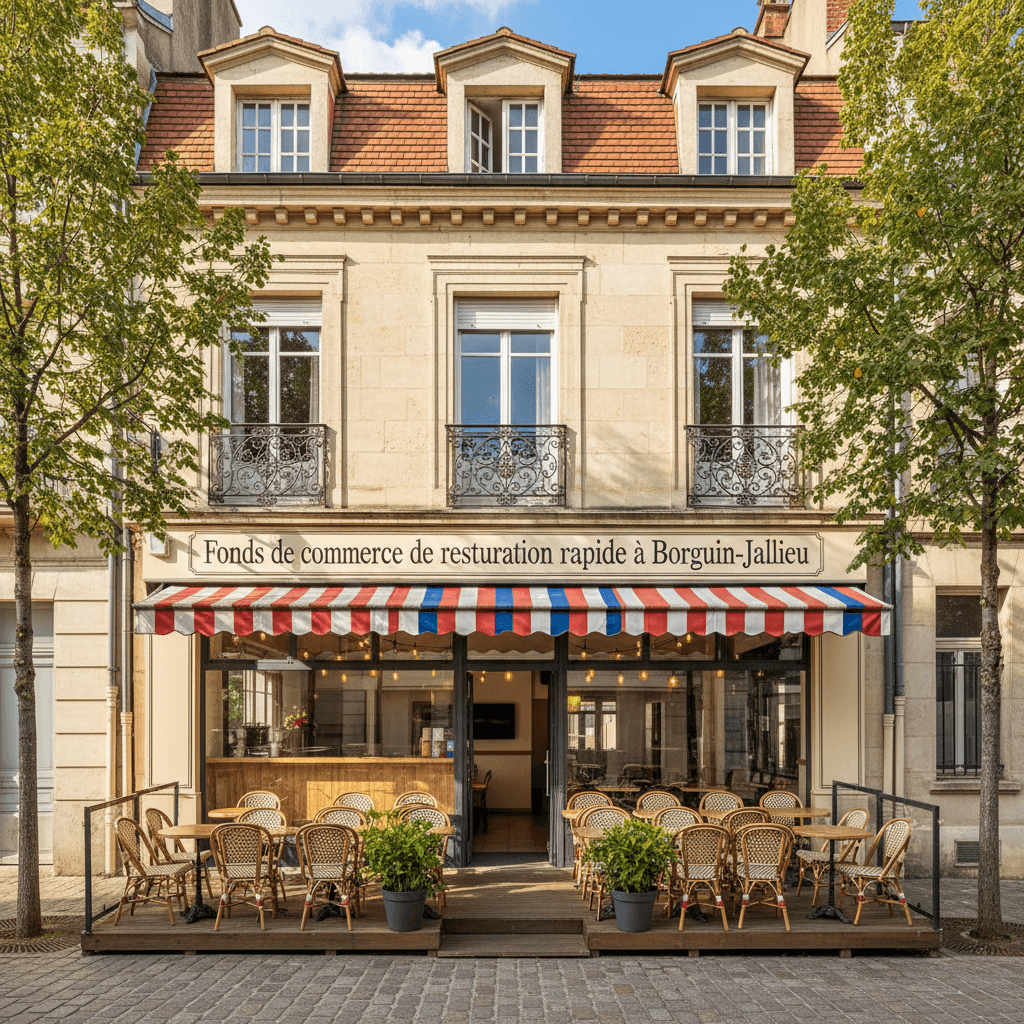 Fast-food 85m² à Bourgoin-Jallieu : terrasse - licence IV - Image 1