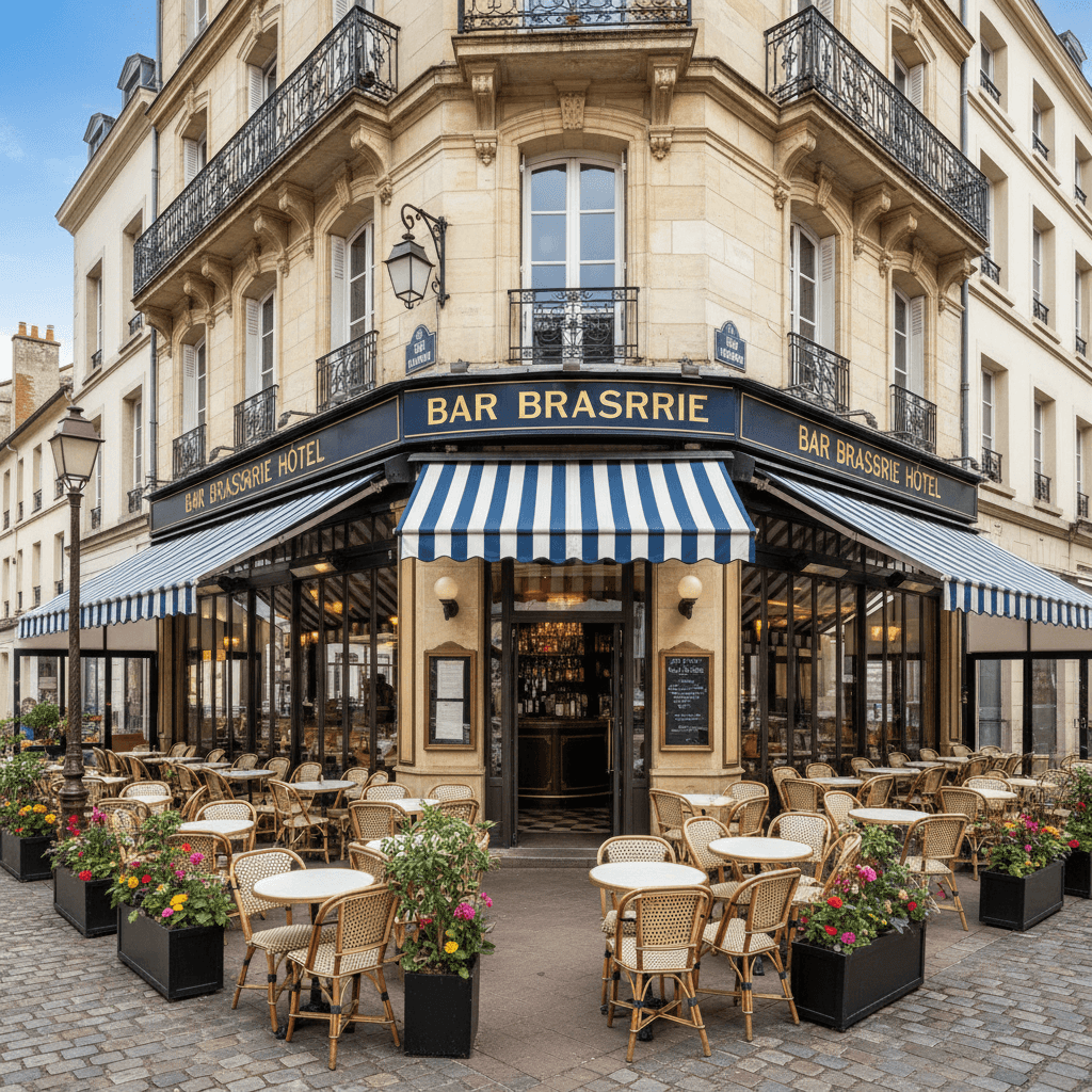 Bar-brasserie 300m² à Chartres : terrasse - licence IV - Image 1
