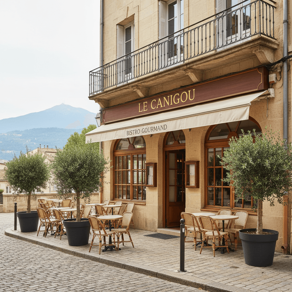 Restaurant 220m² à Perpignan : terrasse - extraction - Image 1