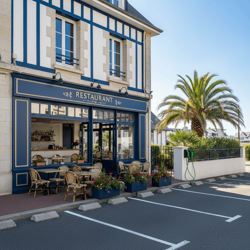Restaurant 200m² à La Baule-Escoublac : terrasse - extraction - Image 1