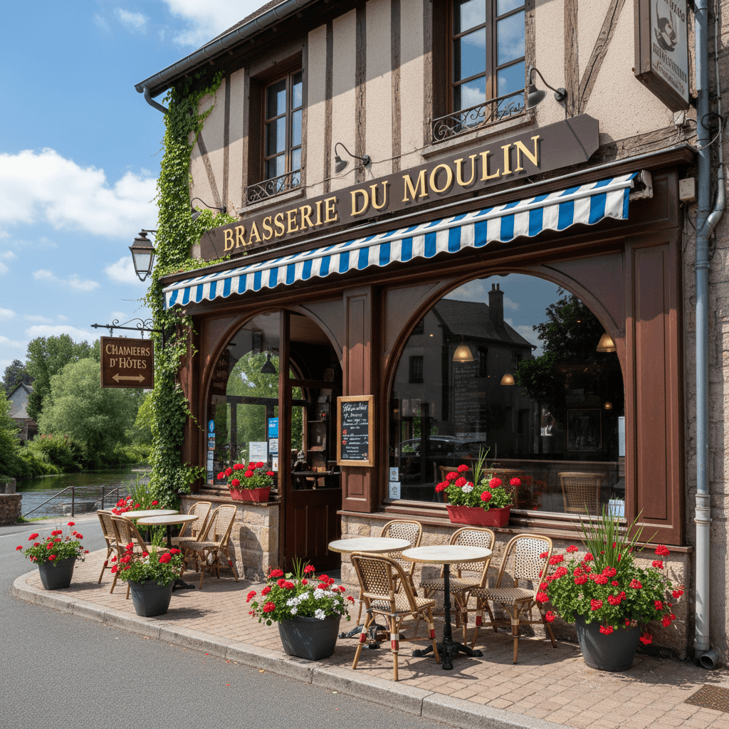 Bar-brasserie 150m² à Saint-Colomban : terrasse - licence IV - Image 1