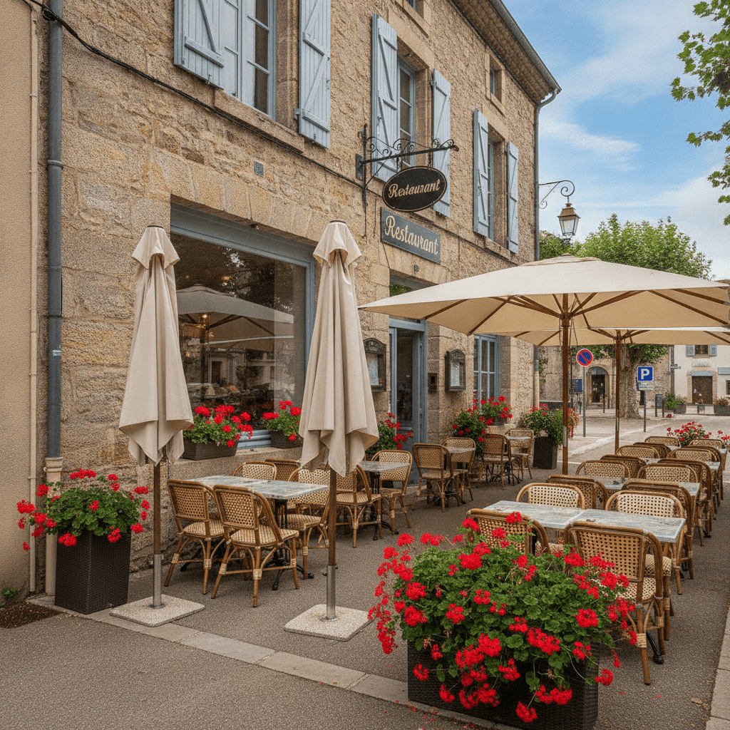 Restaurant 250m² à Saint-Pons-De-Thomières : terrasse - licence IV - Image 1