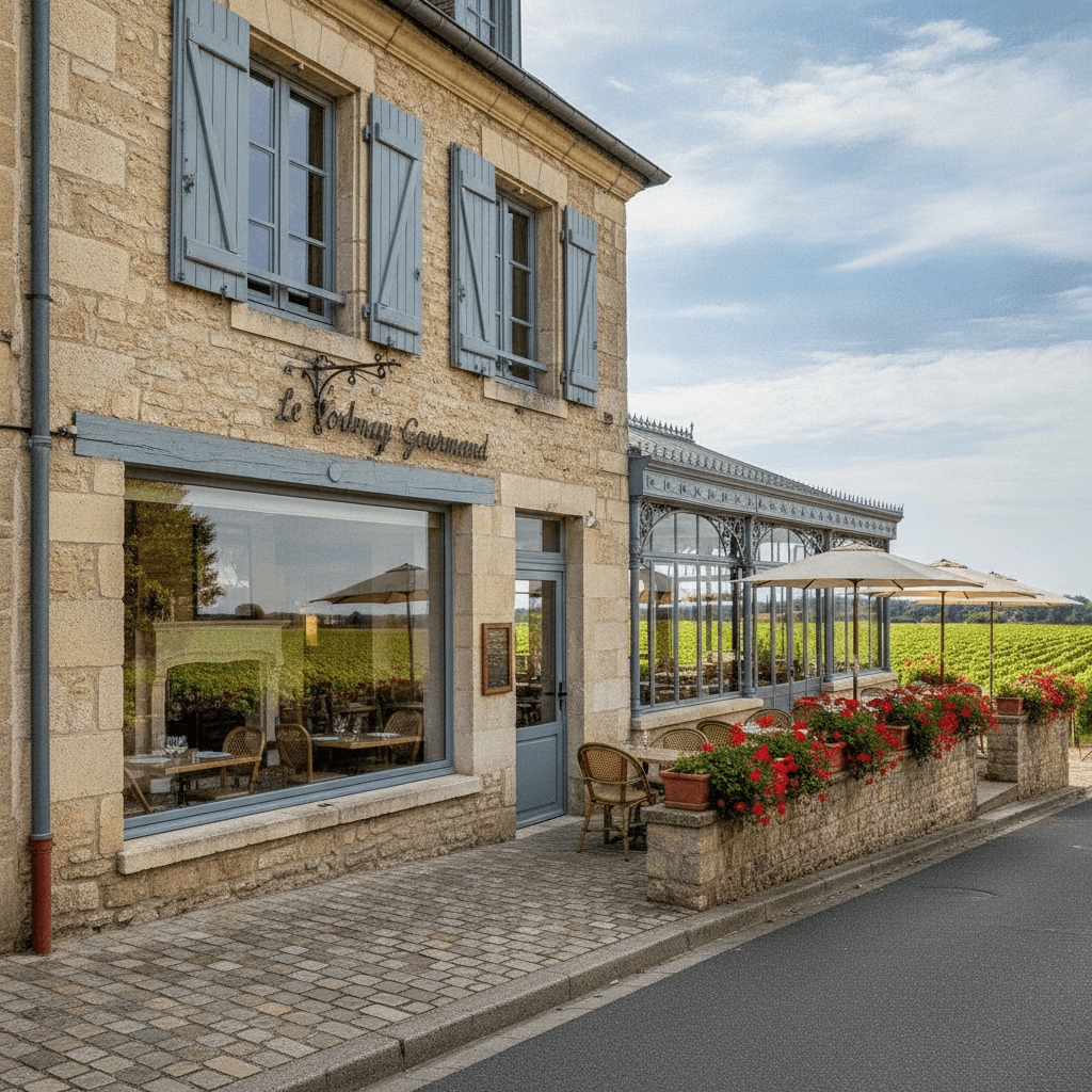 Restaurant 145m² à Volnay : terrasse - extraction - Image 1