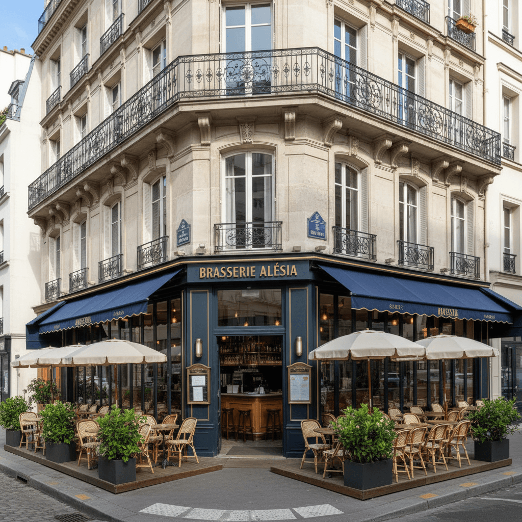 Local Commercial Restauration à Alesia - 140 m² - Image 1