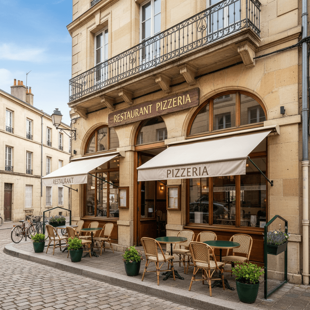 Restaurant 150m² à L'Isle-D'Abeau : terrasse - licence IV - Image 1
