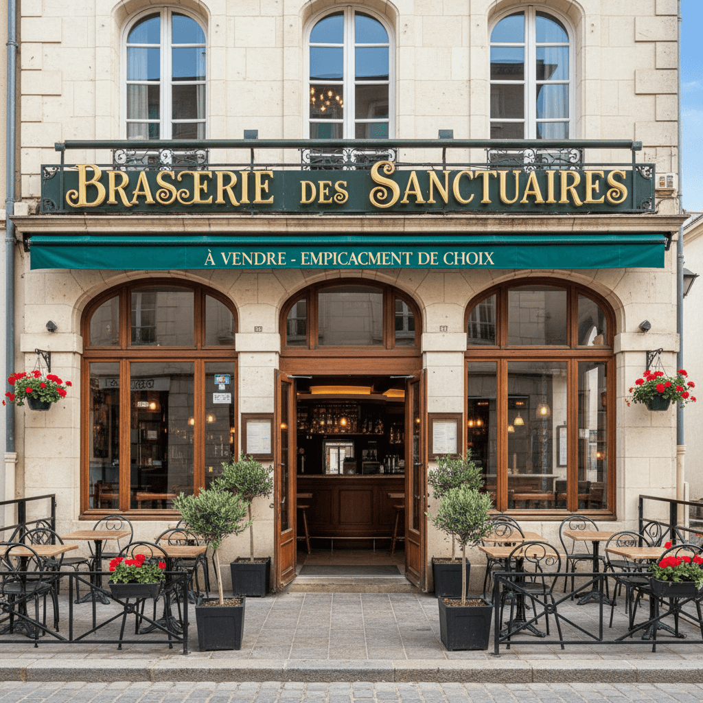 Bar-brasserie à Lourdes : terrasse - licence IV - Image 1