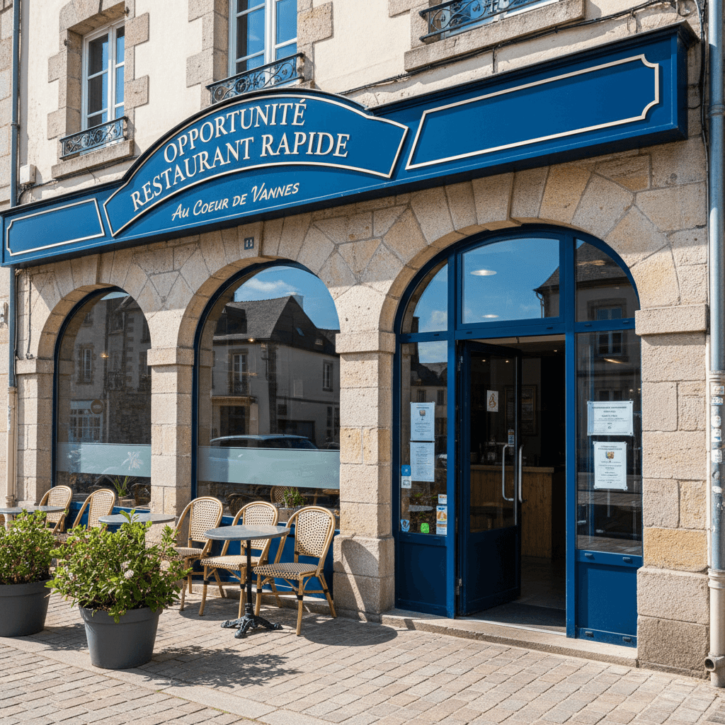 Fast-food 92m² à Vannes - Image 1