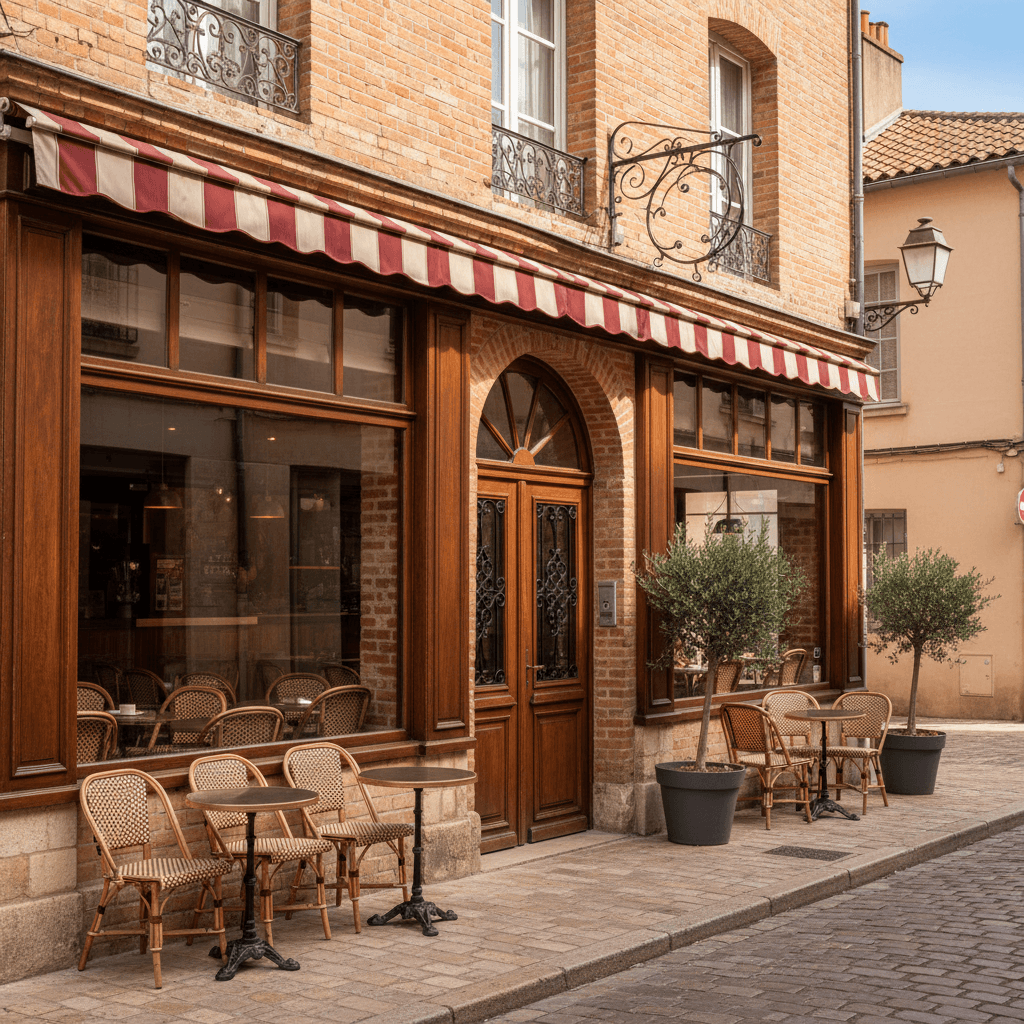 Restaurant à Toulouse : terrasse - licence IV - Image 1