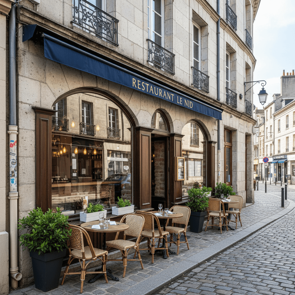 Restaurant à Nantes : terrasse - licence IV - Image 1