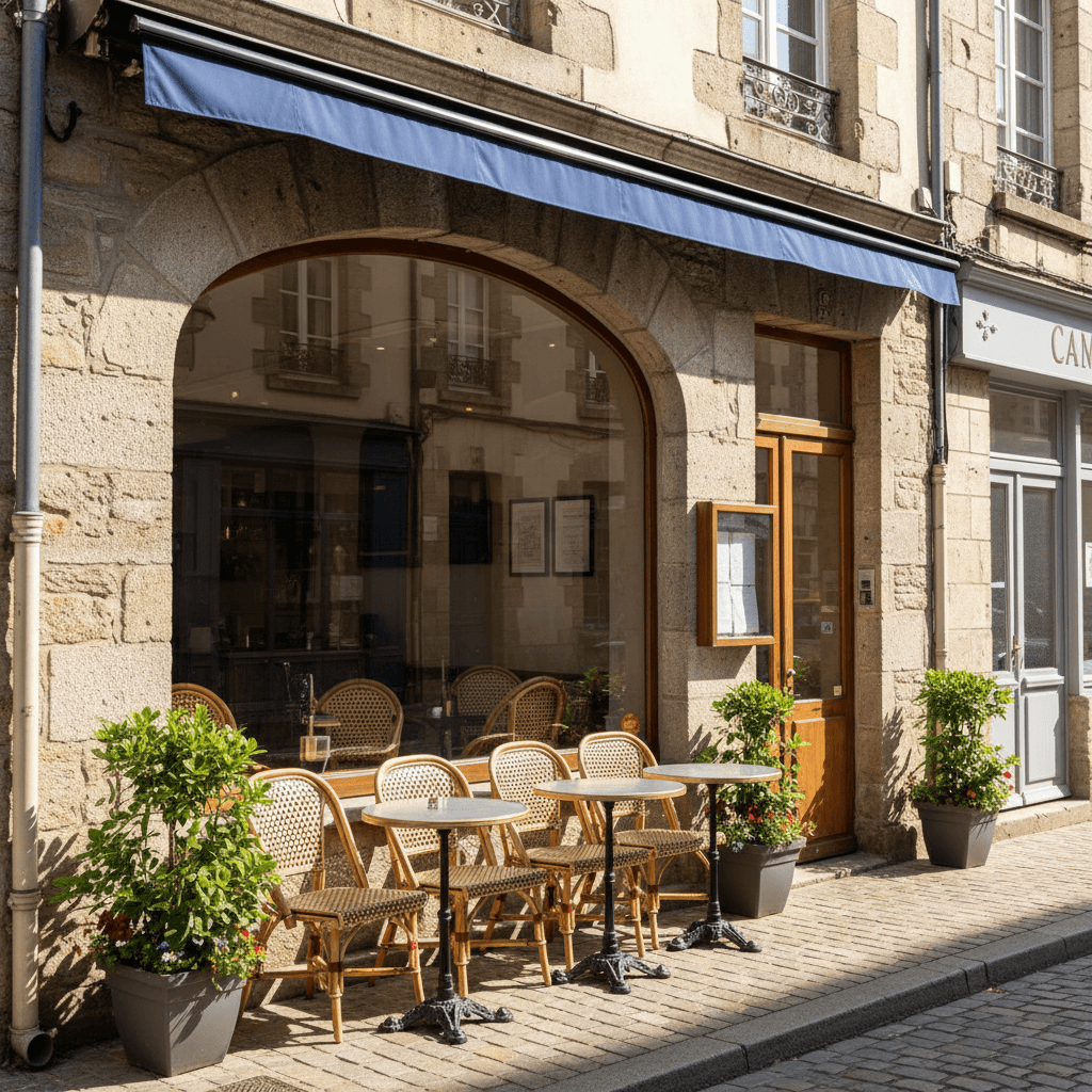 Restaurant à Vannes : terrasse - licence IV - Image 1