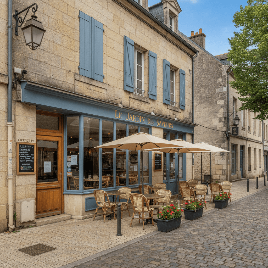 Restaurant 150m² à Tours : terrasse - licence IV - Image 1