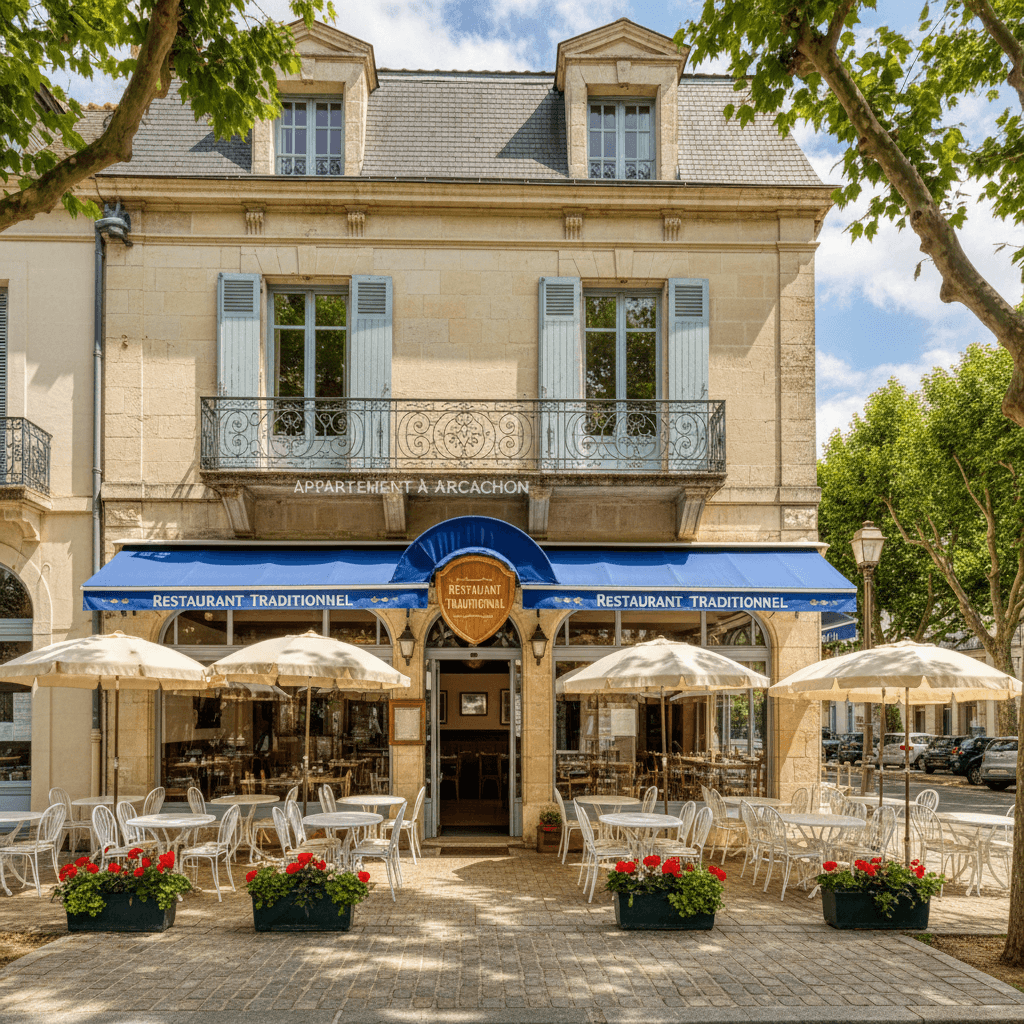Restaurant 240m² à Arcachon : terrasse - licence IV - Image 1