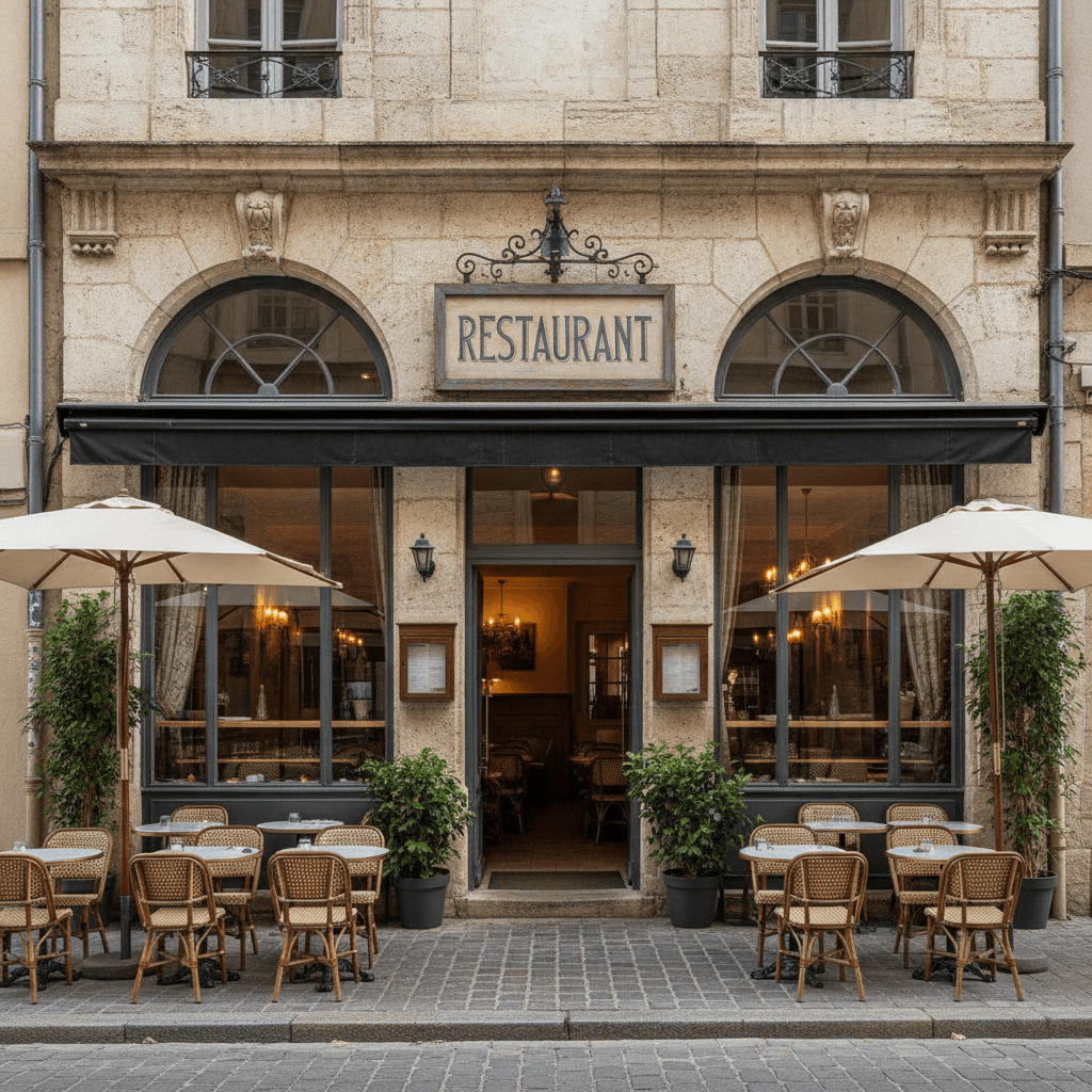 Restaurant 230m² à Perpignan : terrasse - extraction - Image 1