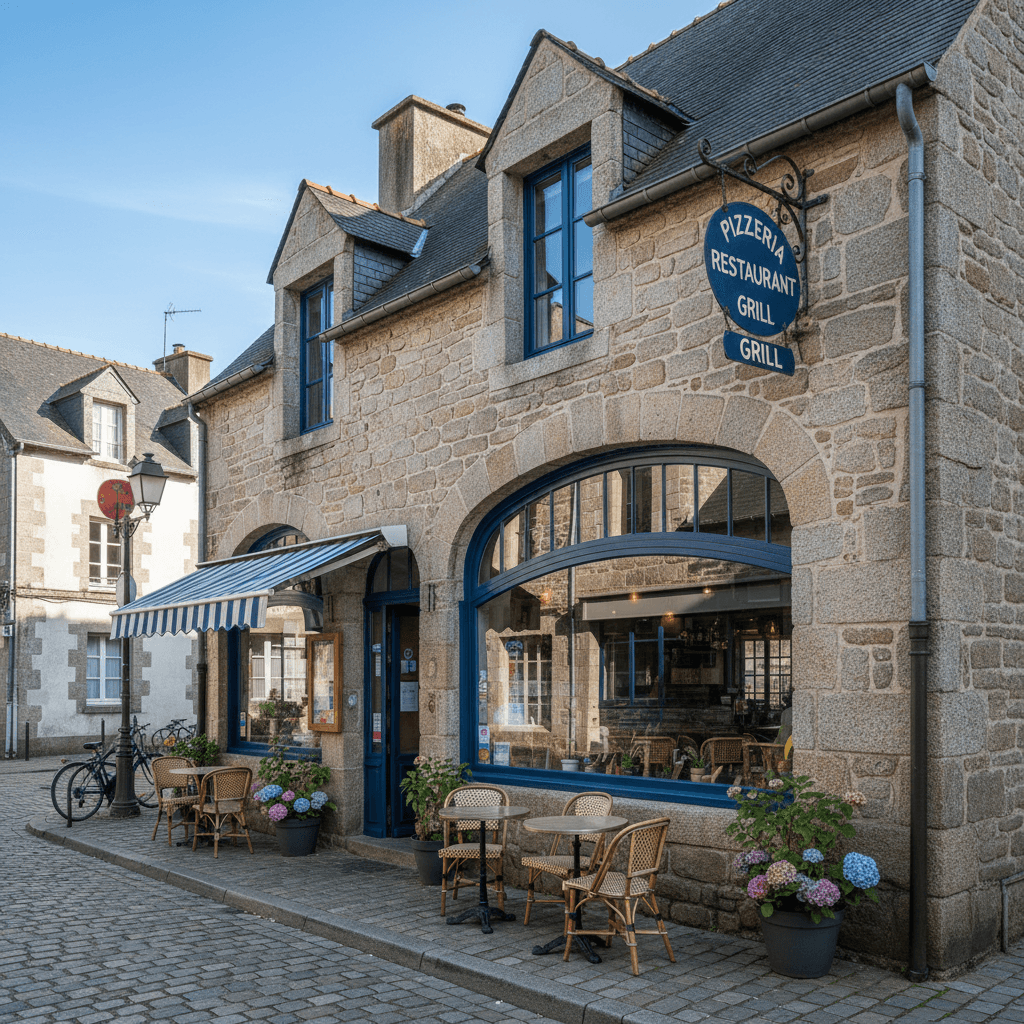 Restaurant à Quimper : terrasse - licence IV - Image 1