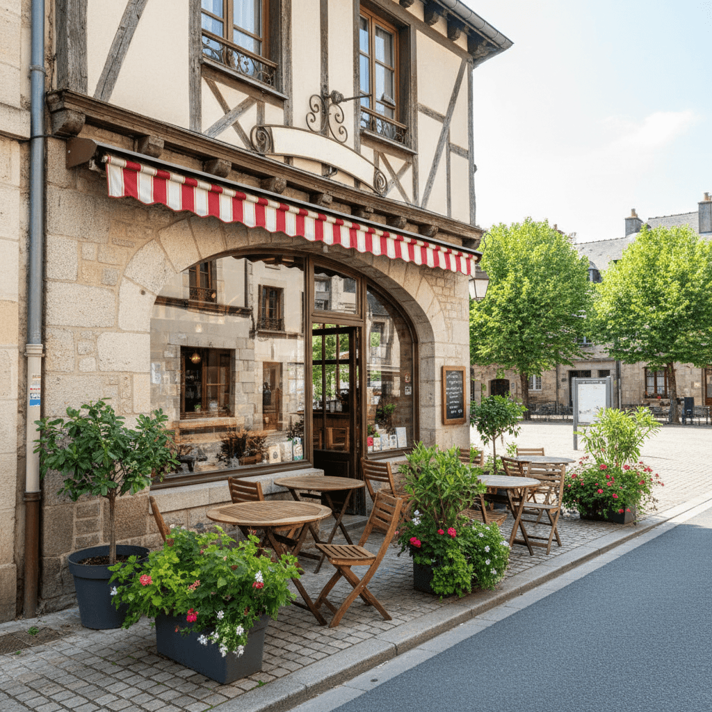 Restaurant à Rennes : terrasse