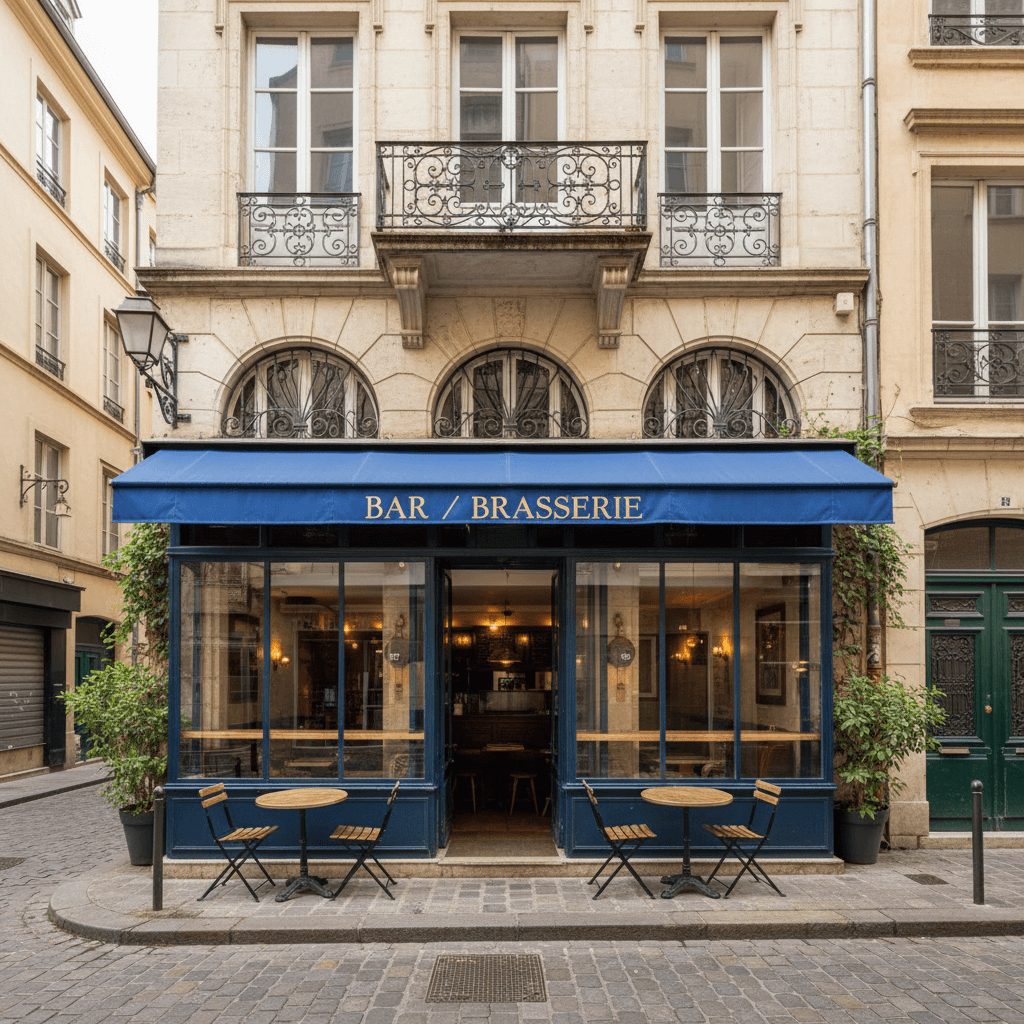 Bar-brasserie à Lyon : terrasse - licence IV