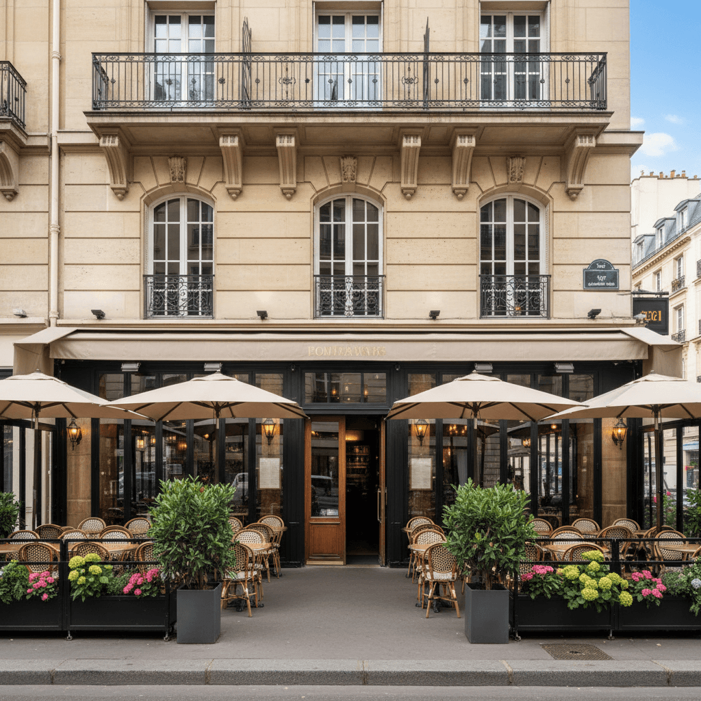 Restaurant spacieux avec terrasse à Paris