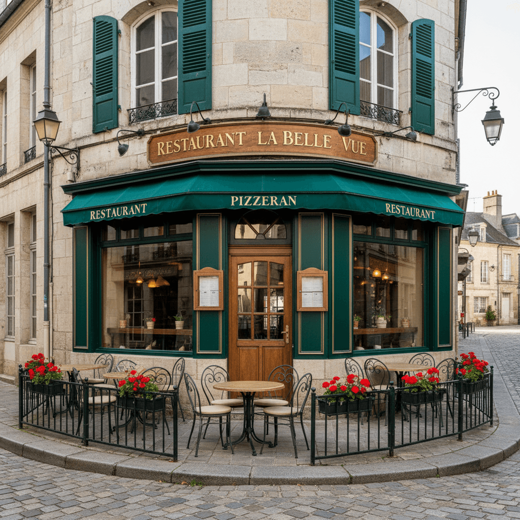 Restaurant 150m² à Avranches : terrasse - extraction - Image 1