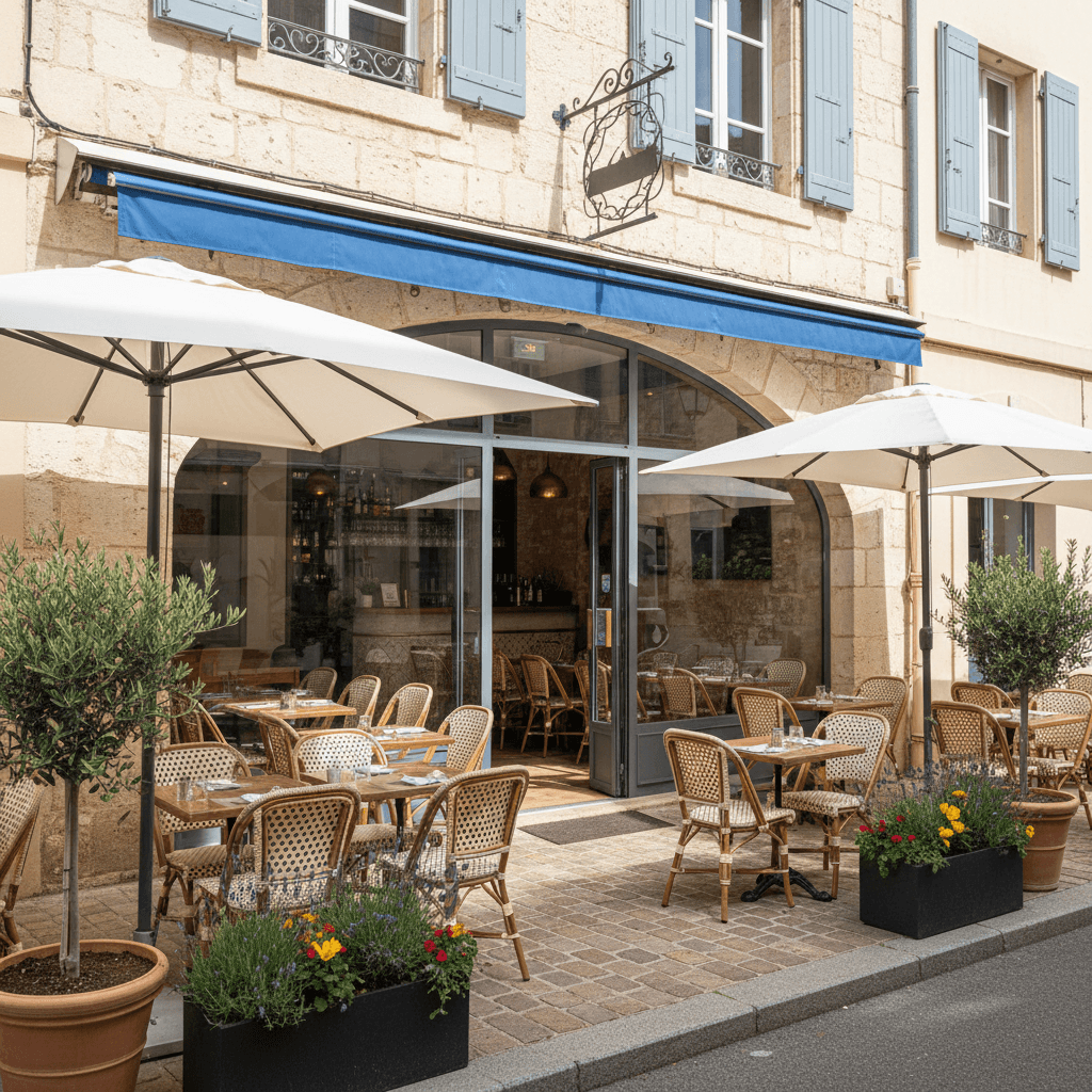 Restaurant à Ajaccio : terrasse - licence IV - Image 1