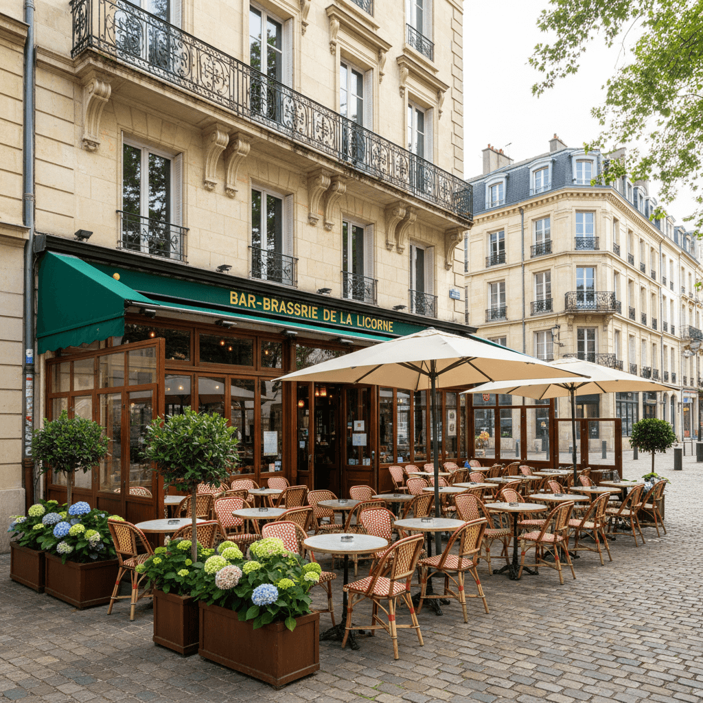 Bar-brasserie à Nantes : terrasse - licence IV - Image 1