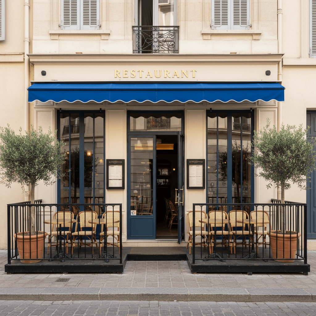 Restaurant 145m² à Marseille : terrasse - licence IV - Image 1