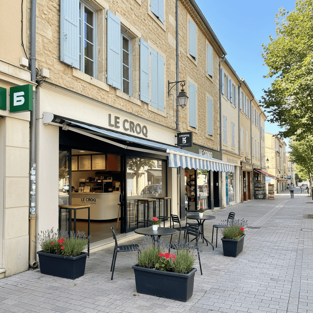 Fast-food 103m² à Narbonne : terrasse - extraction - Image 1