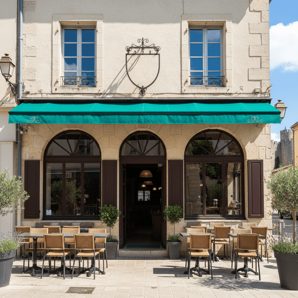 Restaurant 357m² à Carcassonne : terrasse - licence IV - Image 1