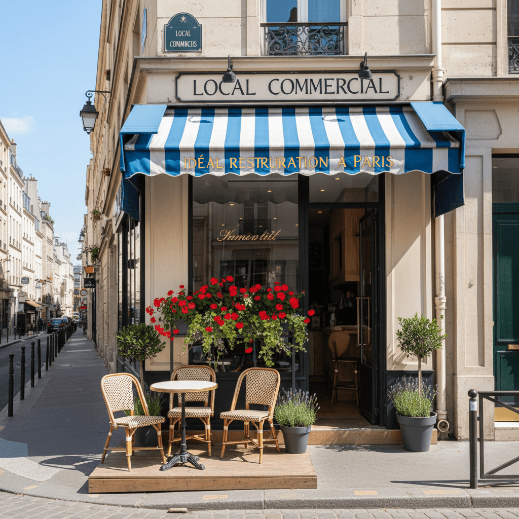 Local Commercial Idéal Restauration à Paris