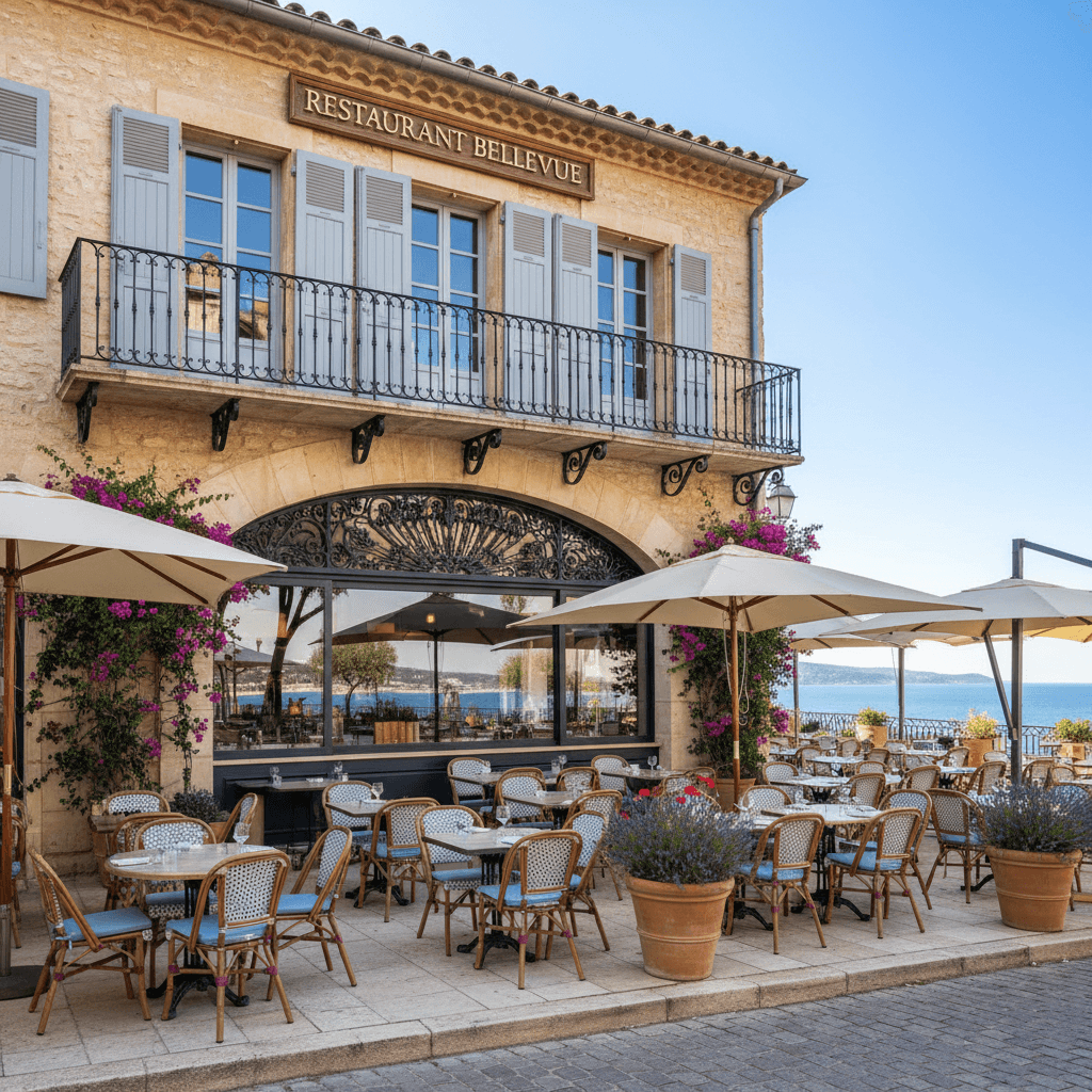 Restaurant 88m² à Le Cannet : terrasse - licence IV - Image 1