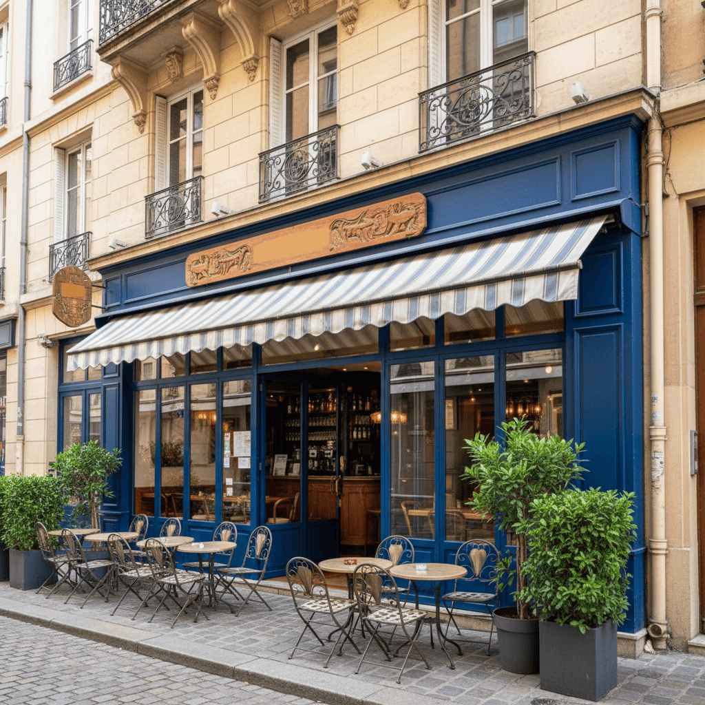 Bar-brasserie 65m² à Lyon : terrasse - licence IV