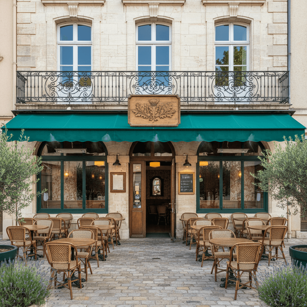 Bar-brasserie 150m² à L'Isle-Sur-La-Sorgue : terrasse - licence IV - Image 1