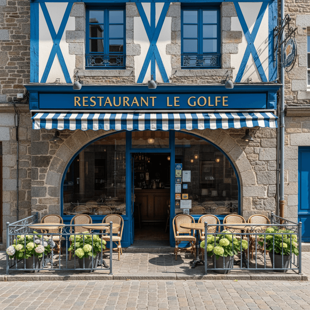 Restaurant à Vannes : terrasse - licence IV - Image 1
