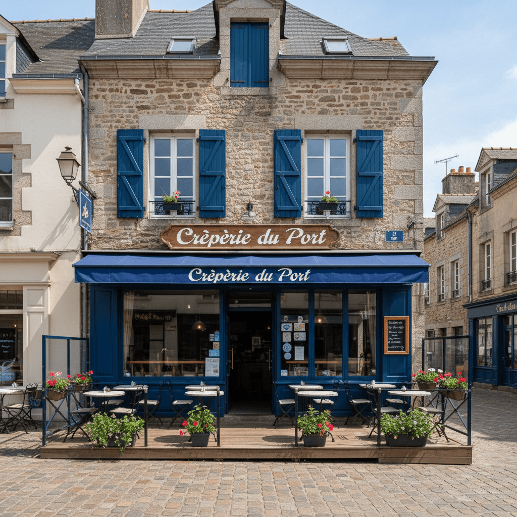 Restaurant à VANNES : terrasse - Image 1
