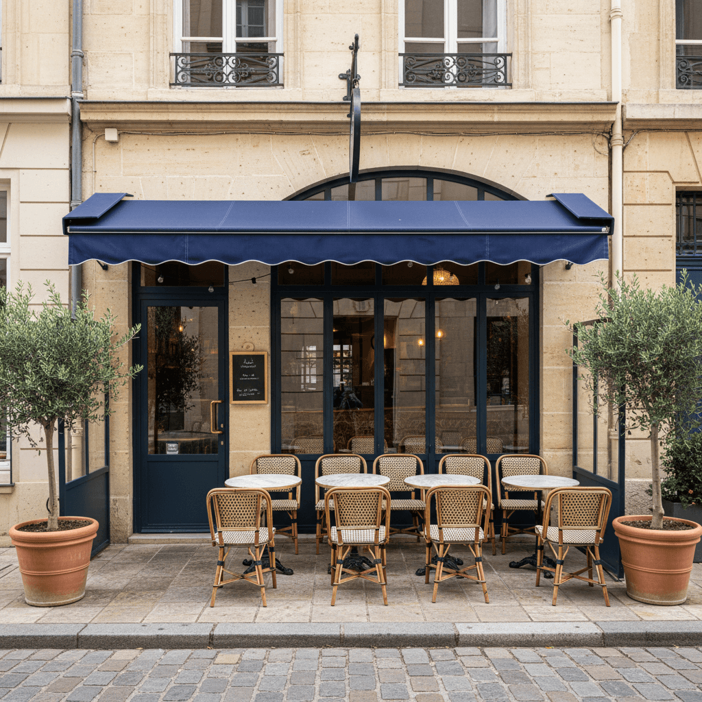 Restaurant 50m² à Reims : terrasse - licence IV