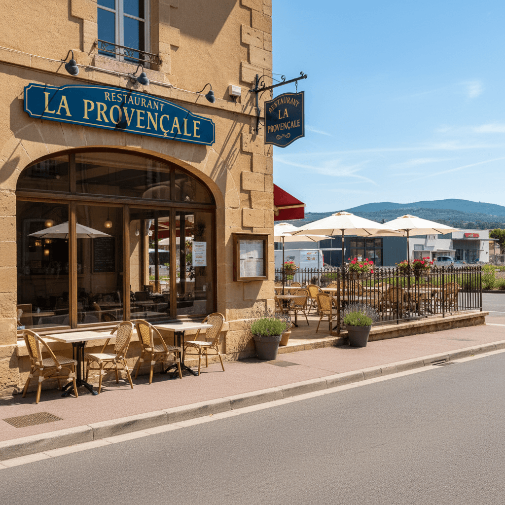 Restaurant 100m² à Peynier : terrasse - licence IV - Image 1